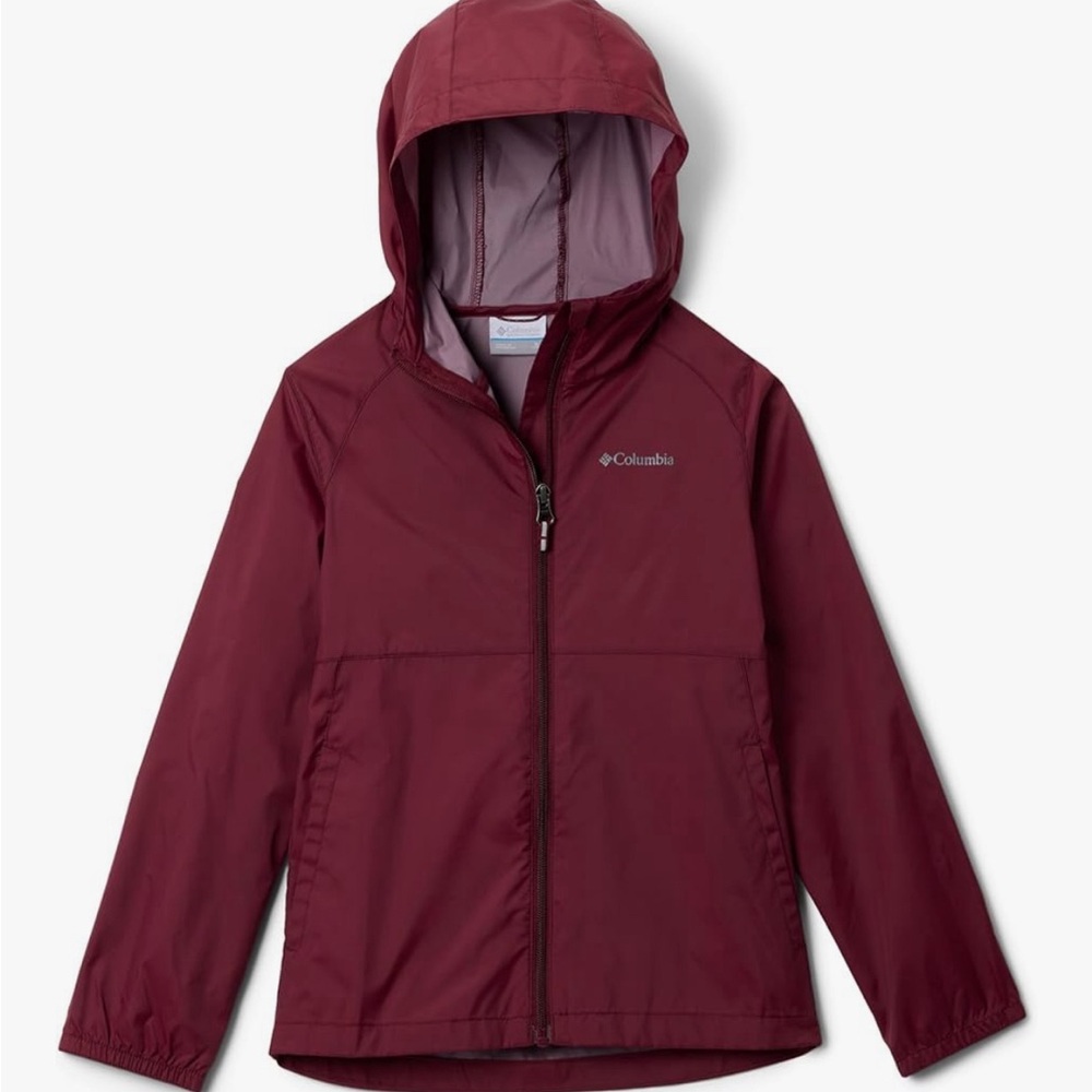 New Columbia Kids 2T Burgundy Raincoat